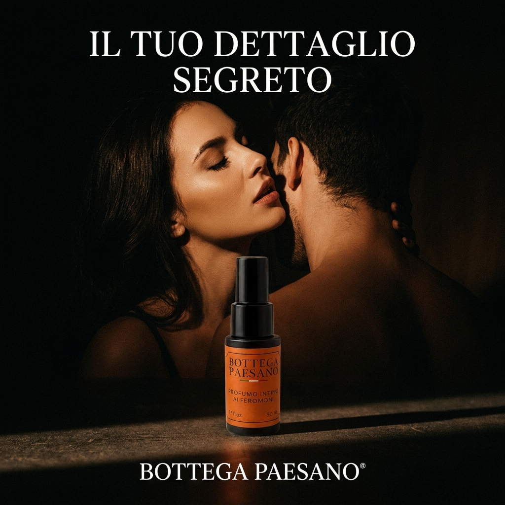 Profumo ai Feromoni dettaglio segreto - Bottega Paesano