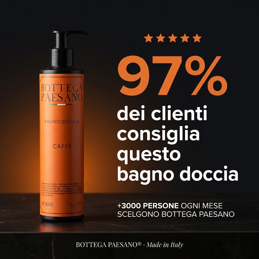 Bagno Doccia al Caffè recensioni 97 percento consiglia - Bottega Paesano