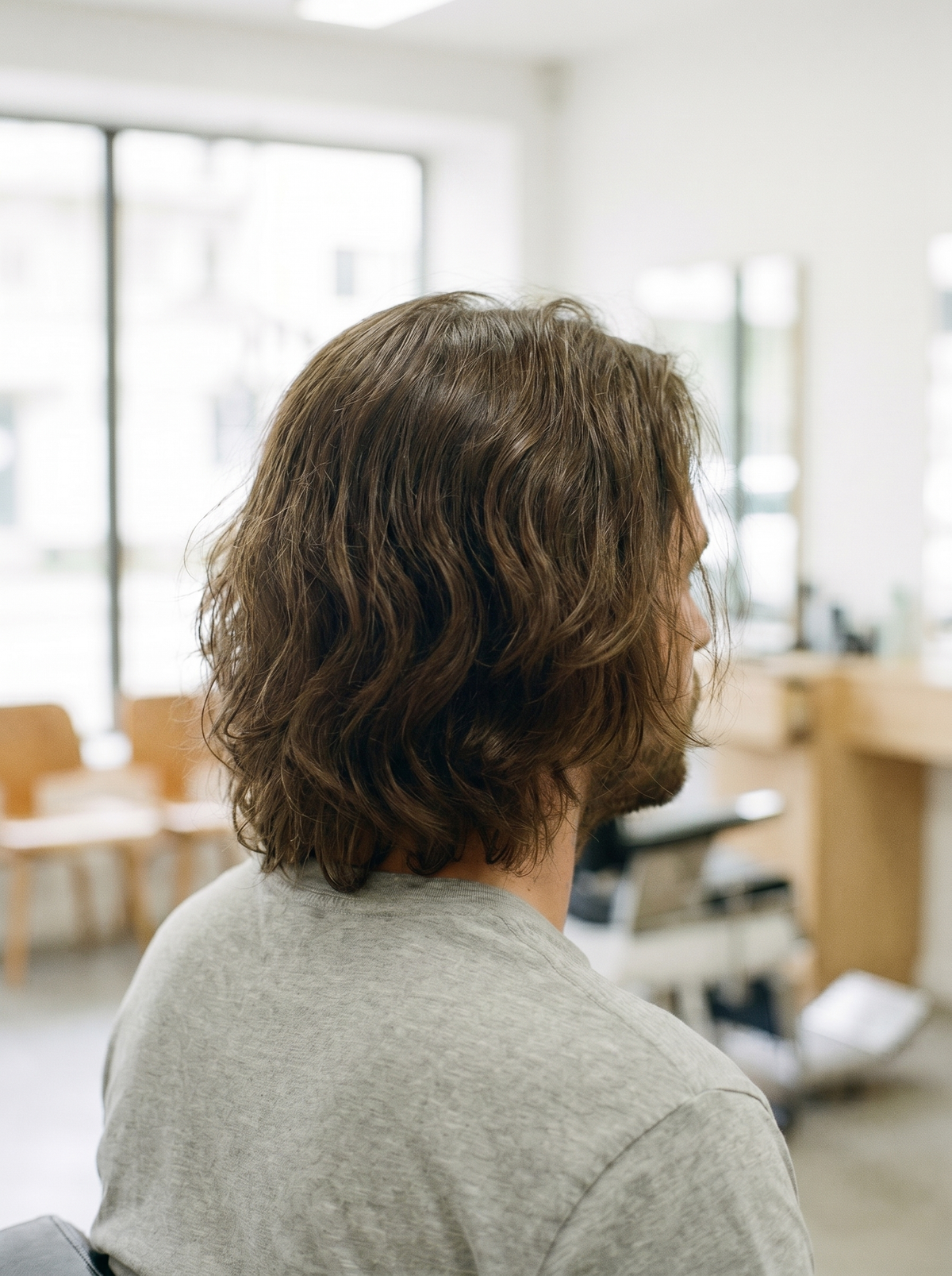 MASCHERA CAPELLI SECCHI AL LATTE DI CAPRA dopo